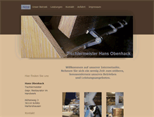 Tablet Screenshot of obenhack.com